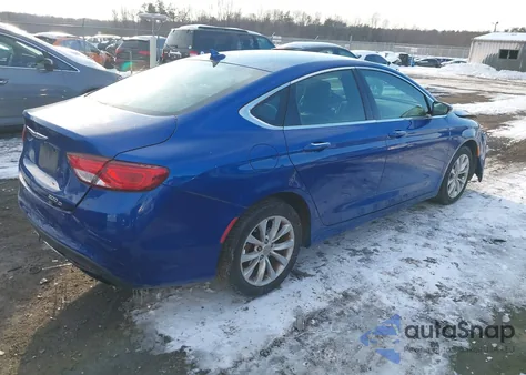 2015 Chrysler 200 C из США, поврежденный, VIN 1C3CCCCGXFN519877